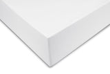 Hoeslaken Satinado White - 100% Katoen-Satijn