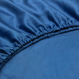 Hoeslaken Satinado Evening Blue - 100% Katoen-Satijn