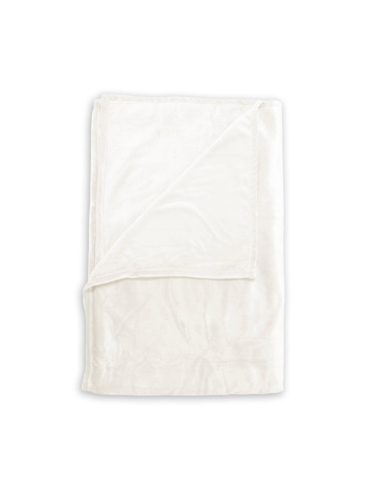 Plaid Cara Cozy White - 100% Polyester