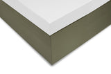 Topper Hoeslaken Satinado White - 100% Katoen-Satijn