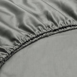 Hoeslaken Satinado Iron Grey - 100% Katoen-Satijn