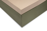 Topper Hoeslaken Satinado Forest Sand - 100% Katoen-Satijn