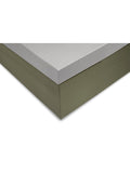 Topper Hoeslaken Satinado Ash Grey - 100% Katoen-Satijn