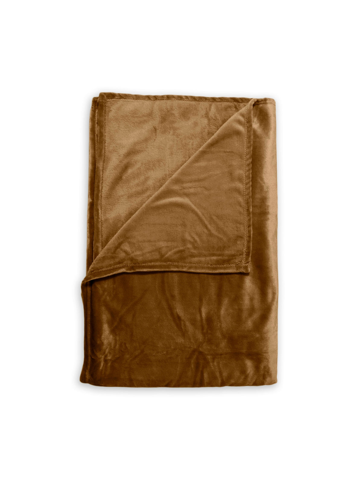 Plaid Cara Cognac Brown - 100% Polyester