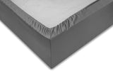 Hoeslaken Satinado Classic Anthracite - 100% Katoen-Satijn