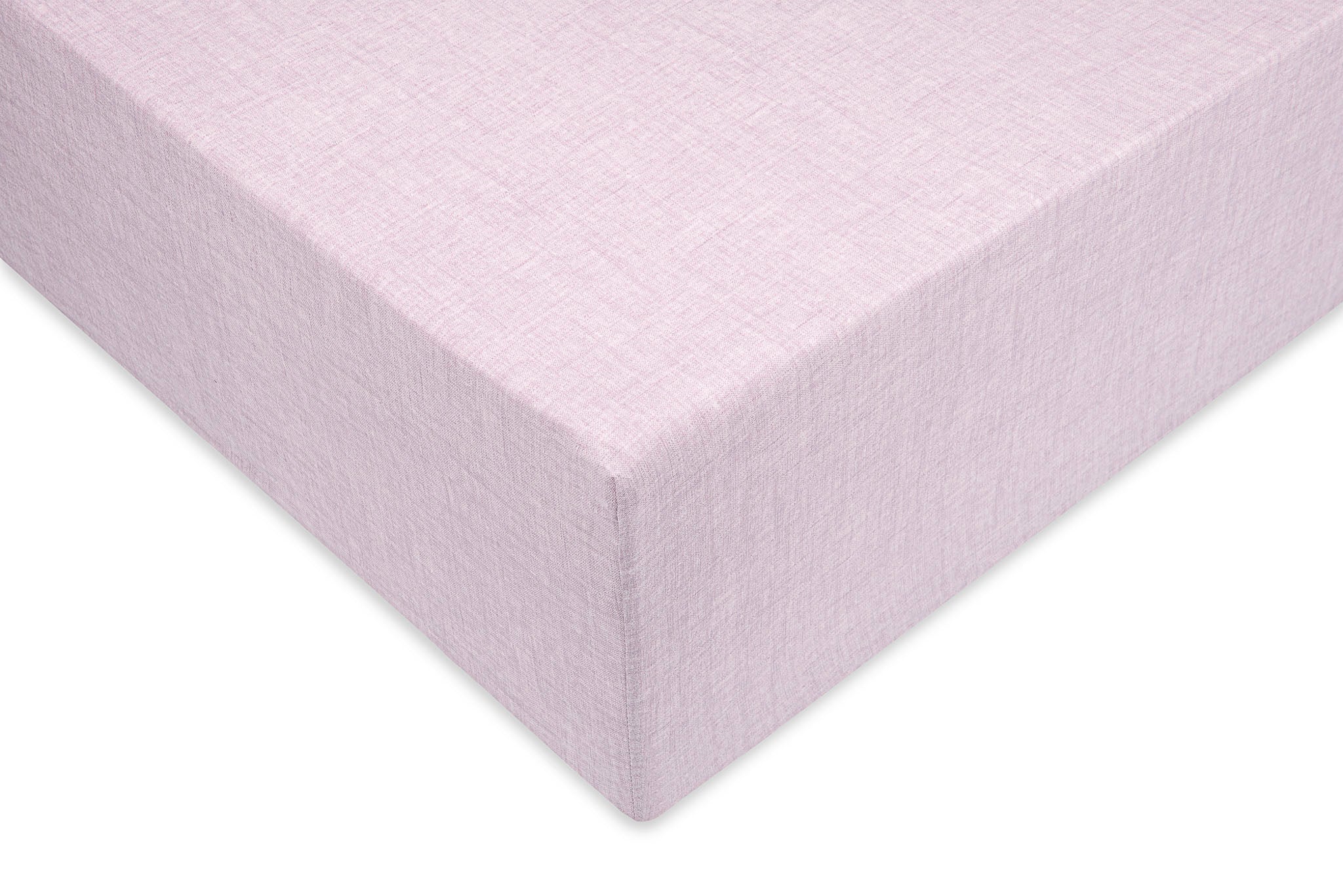 Hoeslaken Lino Grey Lilac - 100% Katoen