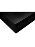 Hoeslaken Satinado Night Black - 100% Katoen-Satijn