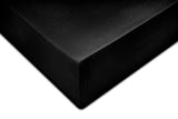 Hoeslaken Satinado Night Black - 100% Katoen-Satijn
