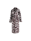 Badjas Zebra Brown - 100% Polyester