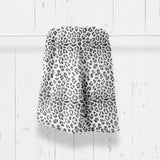 Plaid Snow Leopard Grey - 100% Polyester