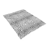 Plaid Snow Leopard Grey - 100% Polyester
