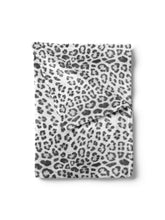 Plaid Snow Leopard Grey - 100% Polyester