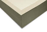 Topper Hoeslaken Satinado Off-white - 100% Katoen-Satijn