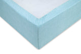 Hoeslaken Lino Topaz Blue - 100% Katoen