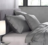 Kussensloop Satinado Iron Grey - 100% Cotton Satin