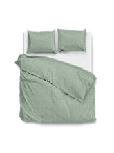 Dekbedovertrek Lino Moss Green - 100% Katoen