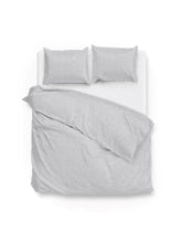 Dekbedovertrek Lino Dove Grey - 100% Katoen