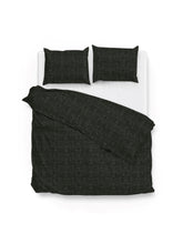 Dekbedovertrek Lino Midnight Black - 100% Katoen