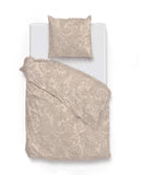 Dekbedovertrek Paisley di Lino Sandy Beige - 100% Katoen
