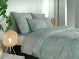 Dekbedovertrek Paisley di Lino Mint Green - 100% Katoen