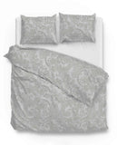 Dekbedovertrek Paisley di Lino Dove Grey - 100% Katoen