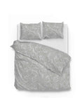 Dekbedovertrek Paisley di Lino Dove Grey - 100% Katoen