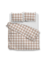 Dekbedovertrek Quattro di Lino Sandy Beige - 100% Katoen