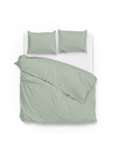 Dekbedovertrek Satinado Foam Green - 100% Katoen-Satijn