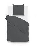 Dekbedovertrek Satinado Classic Anthracite - 100% Katoen-Satijn