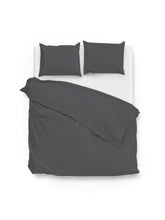 Dekbedovertrek Satinado Classic Anthracite - 100% Katoen-Satijn