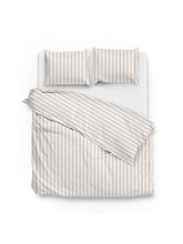 Dekbedovertrek Banda di Lino Sandy Beige - 100% Katoen