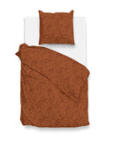 Dekbedovertrek Fiori di Satinado Copper Orange - 100% Katoen-Satijn
