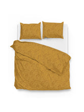 Dekbedovertrek Fiori di Satinado Ochre Gold - 100% Katoen-Satijn