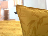 Dekbedovertrek Fiori di Satinado Ochre Gold - 100% Katoen-Satijn