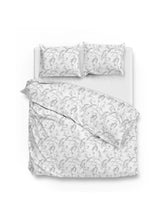 Dekbedovertrek Fiori di Satinado Bright White - 100% Katoen-Satijn