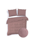 Dekbedovertrek Velluto a Coste Blush Rose - 100% Katoen