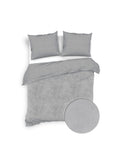 Dekbedovertrek Velluto Lava Grey - 100% Katoen
