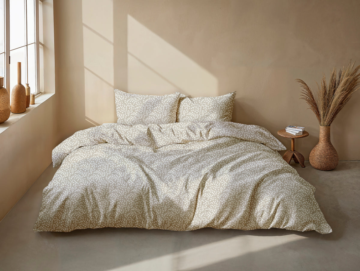 Zohome Online Exclusive Dekbedovertrek Eliana Natural - 100% Microvezel