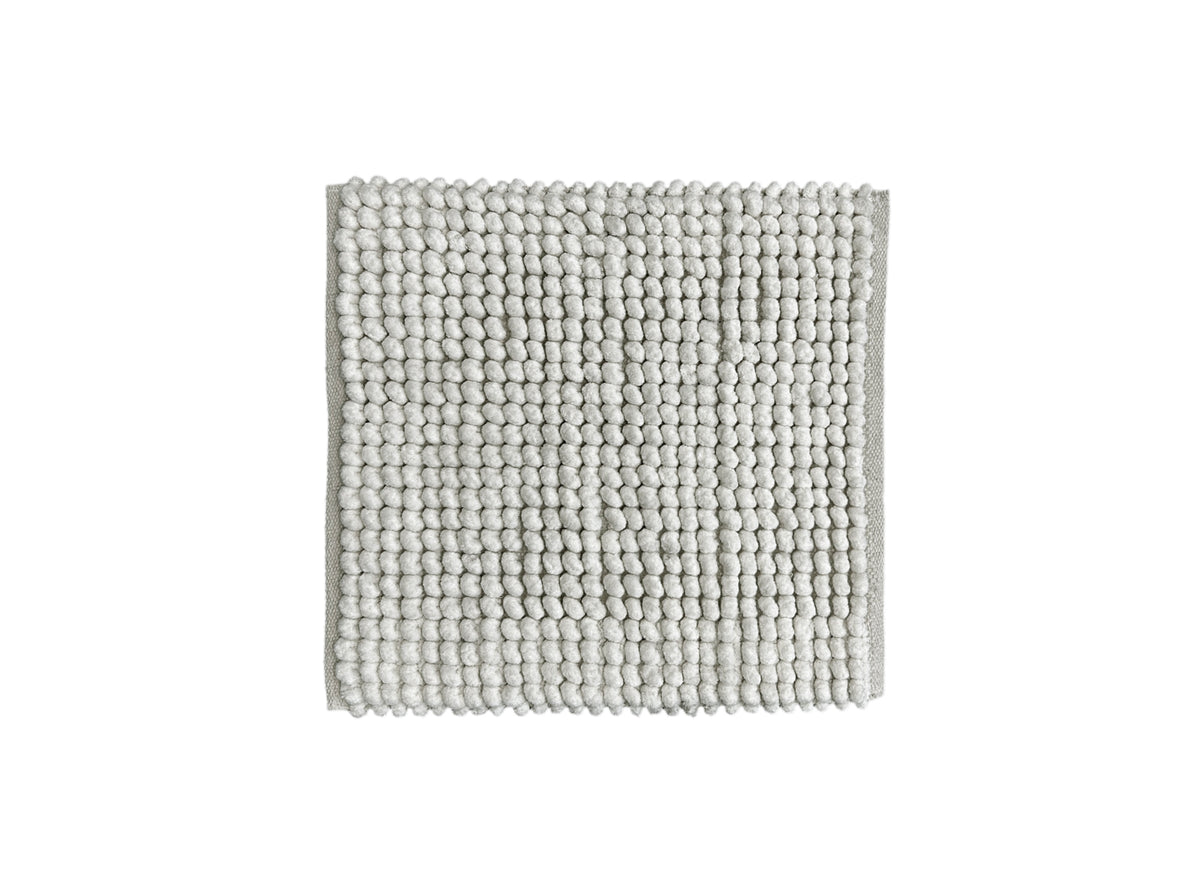 Badmat Fabrizio Glacier Grey - 40% Katoen 60% Polyester