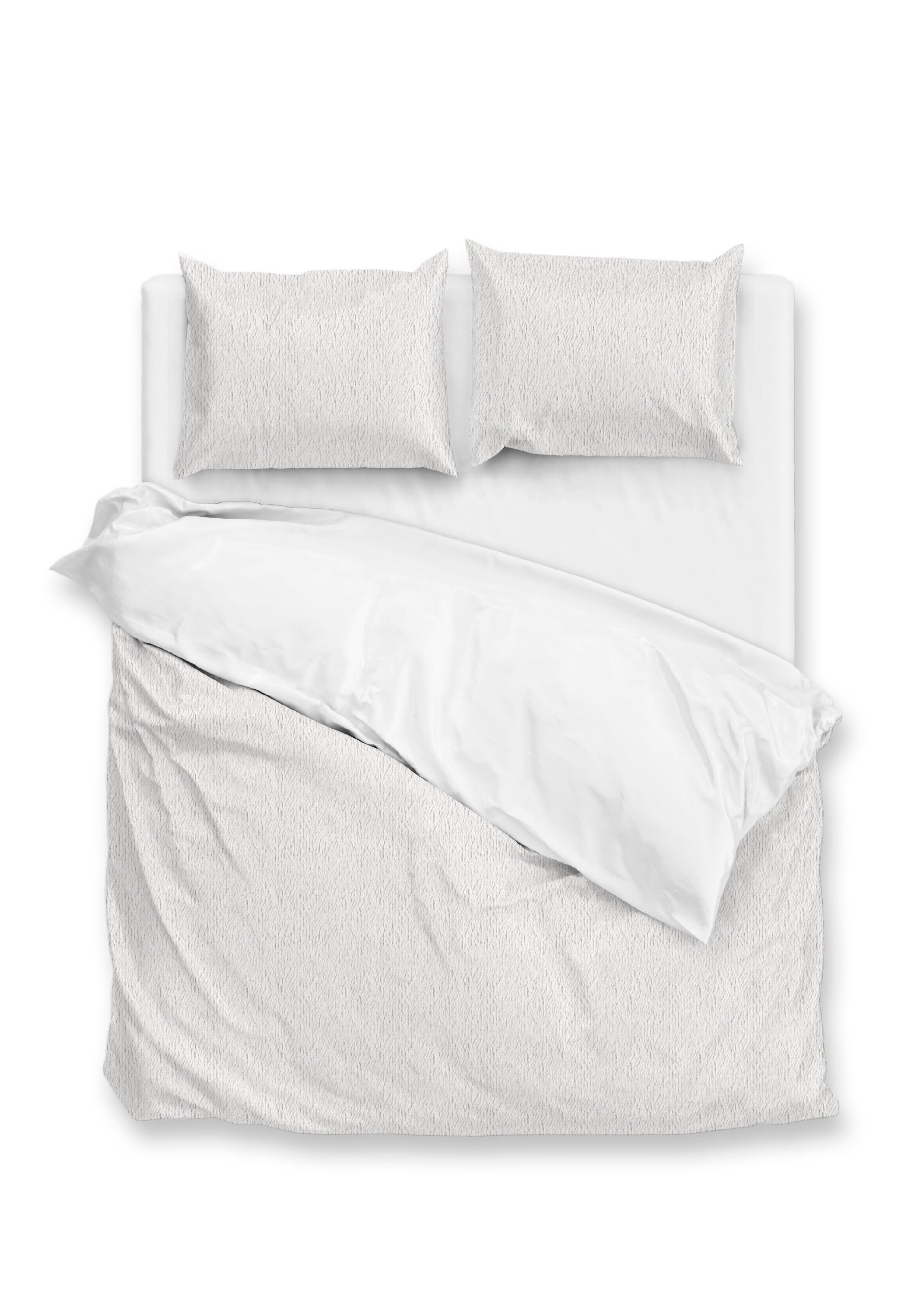 Zohome Dekbedovertrek Pile di Sherpa White - 100% Microvezel - 240x200-220 cm