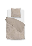 Zohome Dekbedovertrek Pile di Ribcord Forest Sand - 100% Microvezel - 140x200 cm