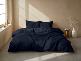 Zohome Dekbedovertrek Pile di Flanella Navy Blue - 100% Microvezel - 140x200 cm