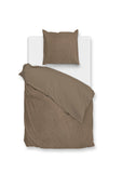 Zohome Dekbedovertrek Pile di Sherpa Real Taupe - 100% Microvezel - 140x200 cm