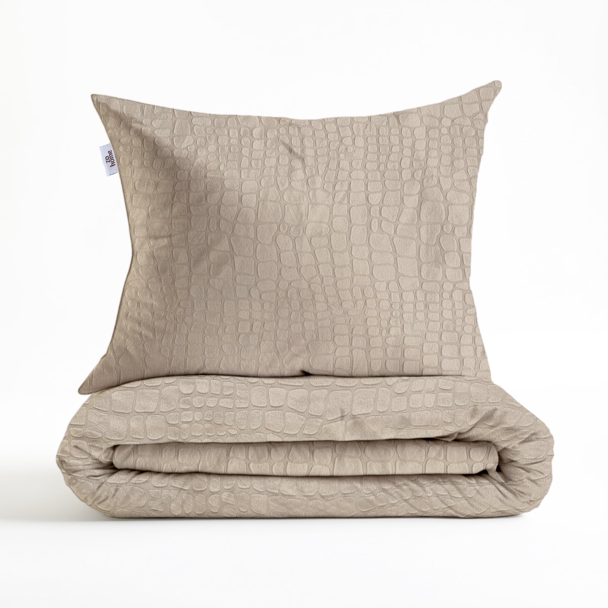 Zohome Dekbedovertrek Coccodrillo Forest Sand - 100% Microvezel - 140x200 cm