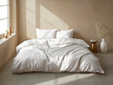 Zohome Dekbedovertrek Leopardo White - 100% Microvezel - 140x200 cm