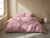 Zohome Dekbedovertrek Pile di Ribcord Shady Pink - 100% Microvezel - sfeer/detail 1