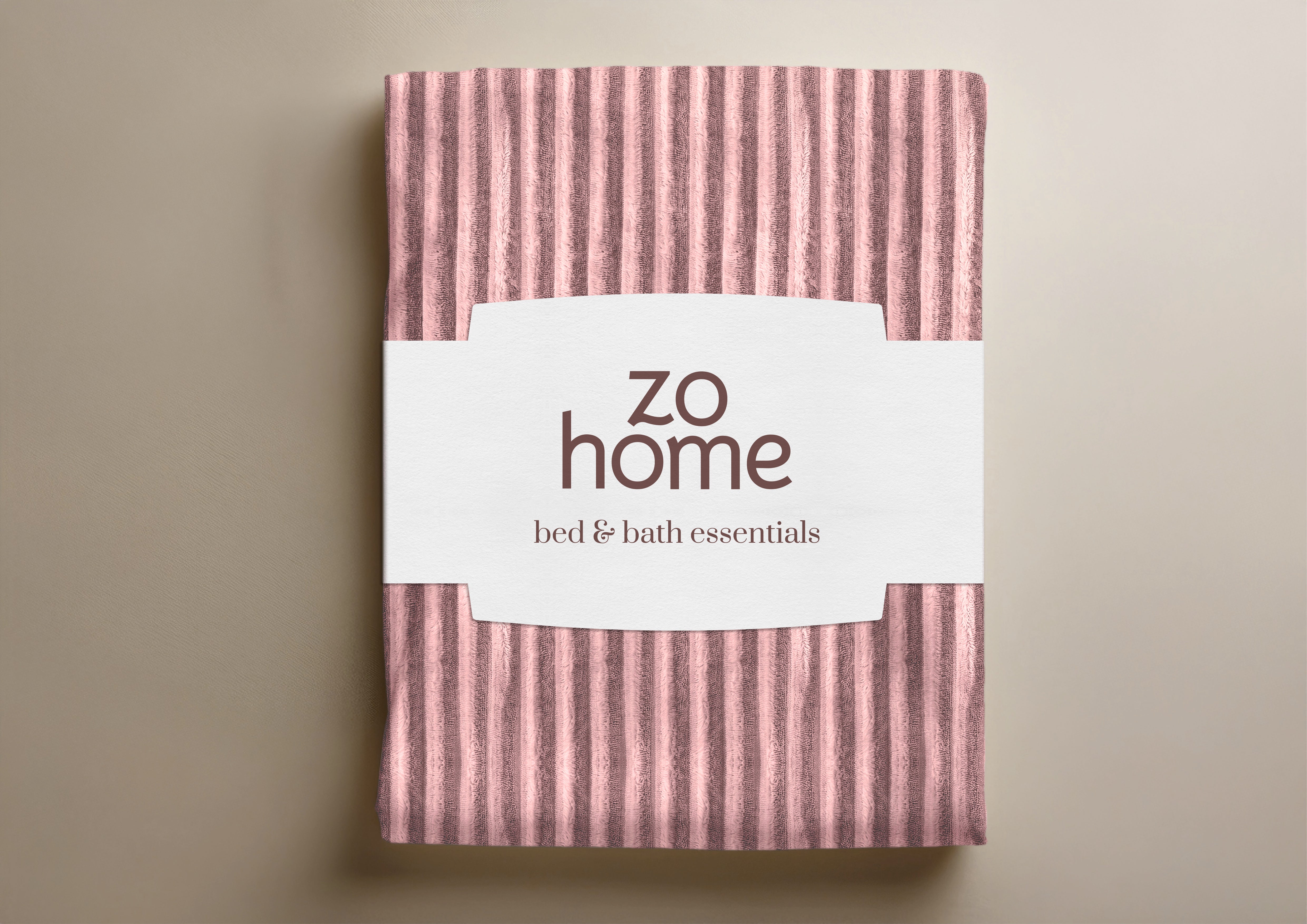 Zohome Dekbedovertrek Pile di Ribcord Shady Pink - 100% Microvezel - sfeer/detail 4