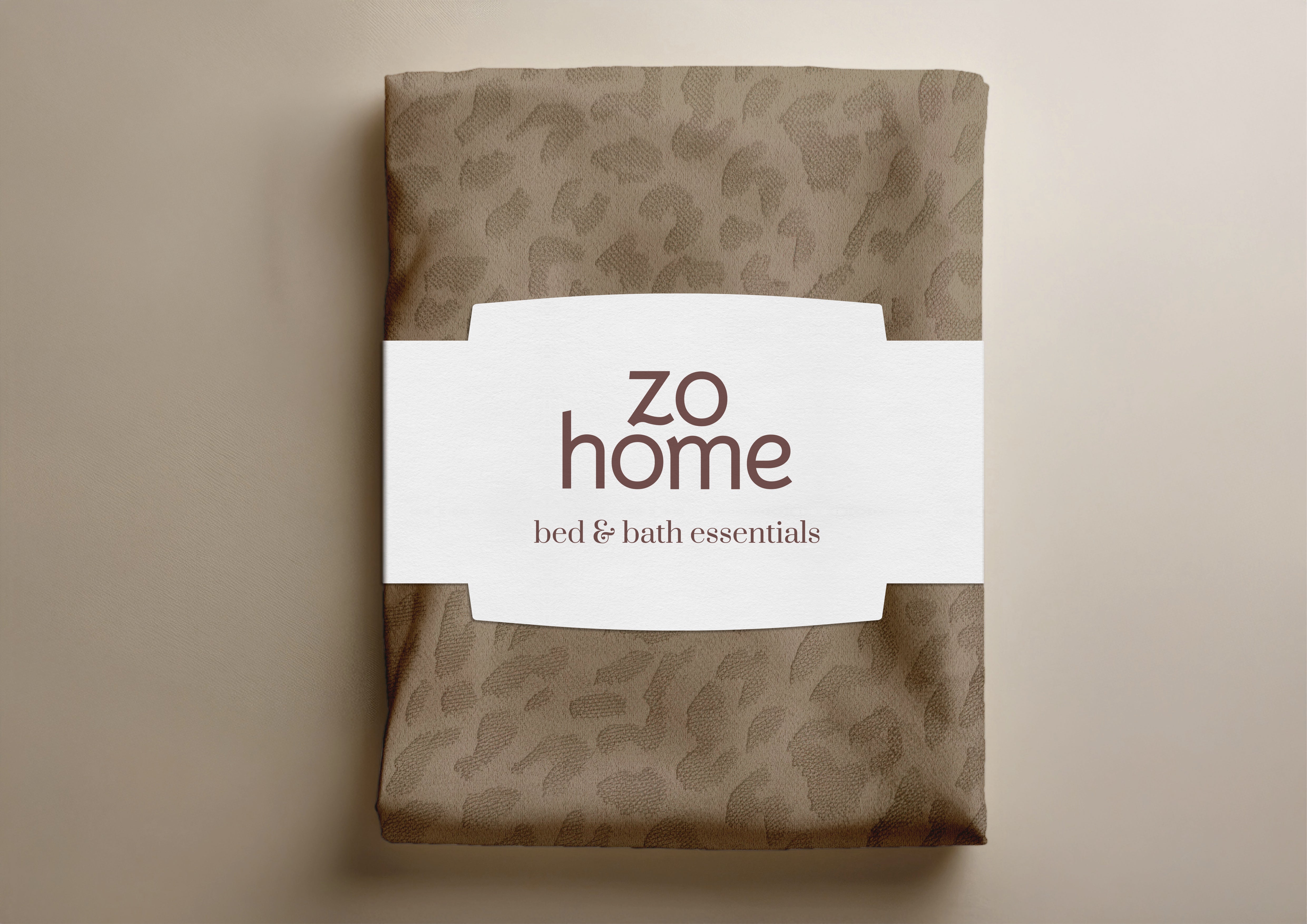 Zohome Dekbedovertrek Leopardo Real Taupe - 100% Microvezel - 140x200 cm