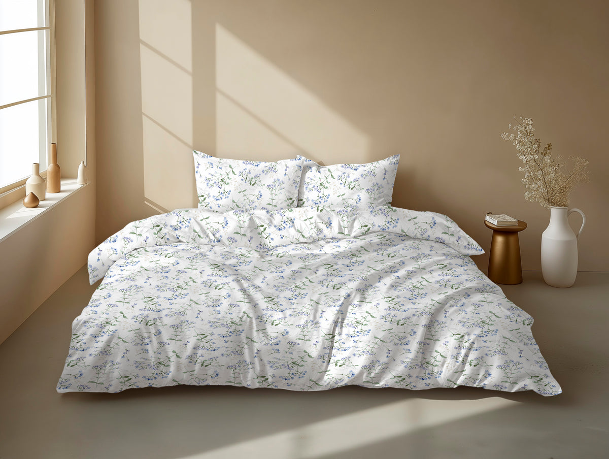 Zohome Dekbedovertrek Amadoro White - 100% Katoen