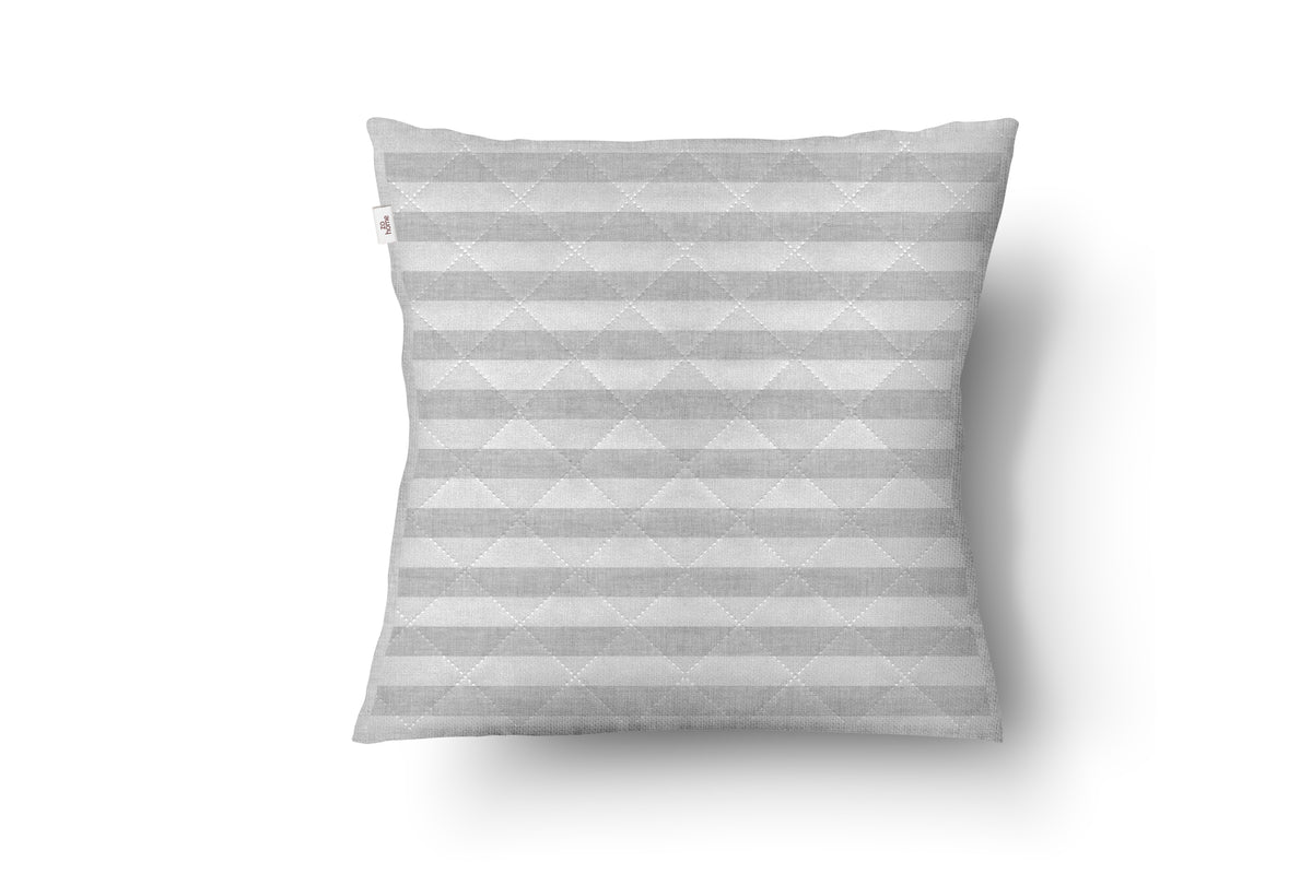Sierkussen Banda di Lino Dove Grey - 100% Polyester